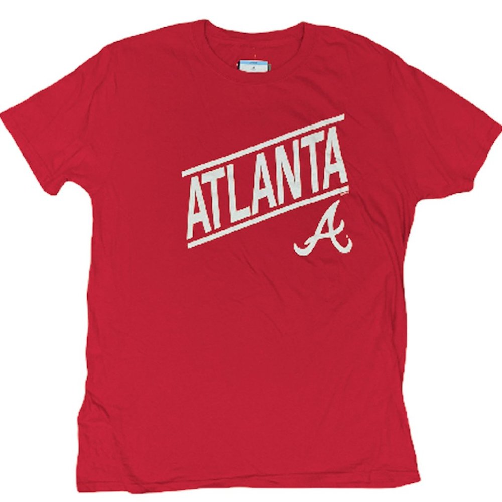 Atlanta Braves Men's Lightweight Graphic Tee Shirt by Genuine Merchandise